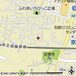 東京都稲城市矢野口2590周辺の地図