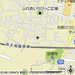 東京都稲城市矢野口2590-3周辺の地図