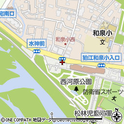 １００円パーク元和泉２丁目駐車場周辺の地図