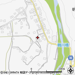 山梨県上野原市鶴川301周辺の地図