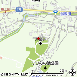 東京都八王子市館町1234周辺の地図