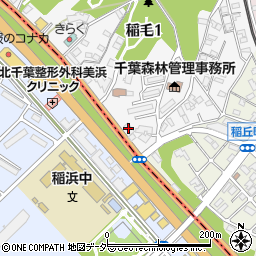 角田無線電機株式会社千葉営業所周辺の地図
