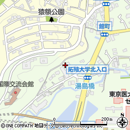 東京都八王子市館町673周辺の地図