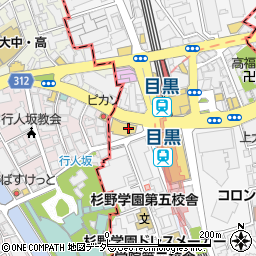 東京都品川区上大崎4丁目1周辺の地図