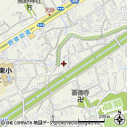 東京都八王子市東中野1422周辺の地図