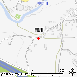 山梨県上野原市鶴川895周辺の地図
