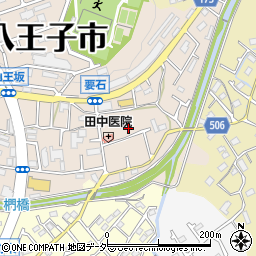 東京都八王子市椚田町268周辺の地図