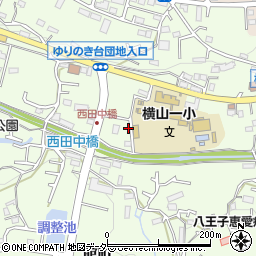 東京都八王子市館町90周辺の地図