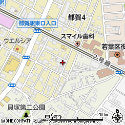 丸進千葉支店周辺の地図