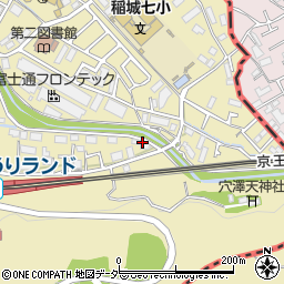 東京都稲城市矢野口2130-5周辺の地図