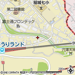 東京都稲城市矢野口2140周辺の地図