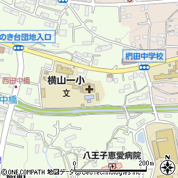 東京都八王子市館町16周辺の地図