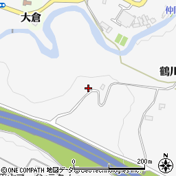 山梨県上野原市鶴川1028周辺の地図