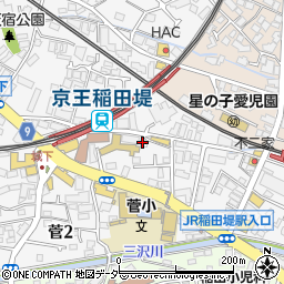 桑田鍼灸院周辺の地図