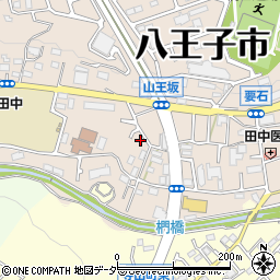 東京都八王子市椚田町125周辺の地図