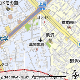 ＬＯＦＴ駒沢周辺の地図