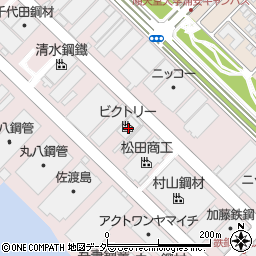 千葉県浦安市港50周辺の地図