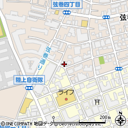 ペアパレス桜新町山桃館管理事務所周辺の地図