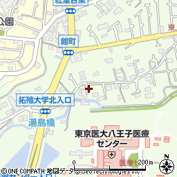 東京都八王子市館町628周辺の地図