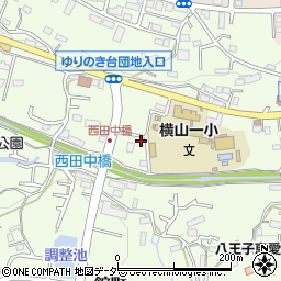 東京都八王子市館町89周辺の地図