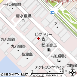 千葉県浦安市港51周辺の地図