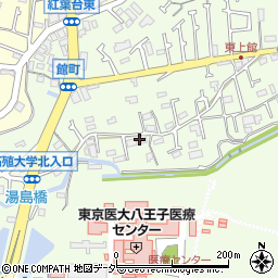 東京都八王子市館町624周辺の地図