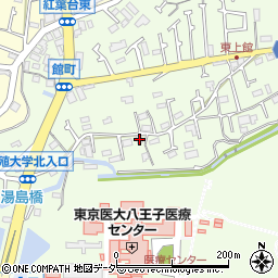 東京都八王子市館町622周辺の地図