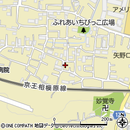 東京都稲城市矢野口2709周辺の地図