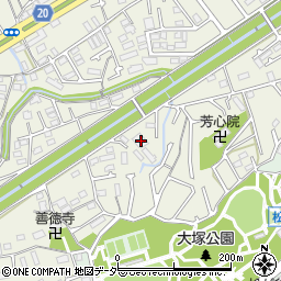 東京都八王子市東中野64周辺の地図