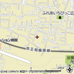 東京都稲城市矢野口2825-20周辺の地図