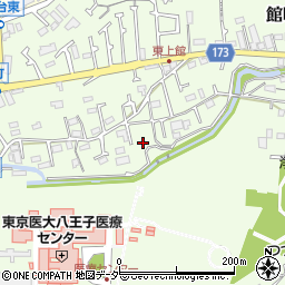東京都八王子市館町613周辺の地図