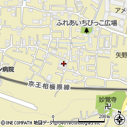 東京都稲城市矢野口2710周辺の地図