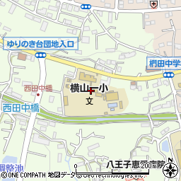 東京都八王子市館町22周辺の地図