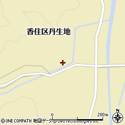 兵庫県美方郡香美町香住区丹生地305周辺の地図