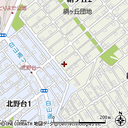 東京都八王子市絹ケ丘2丁目50-2周辺の地図