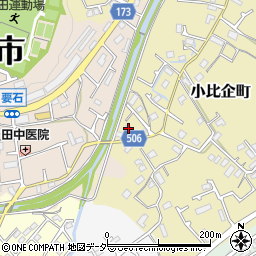 東京都八王子市小比企町2883周辺の地図