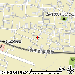 東京都稲城市矢野口2823周辺の地図