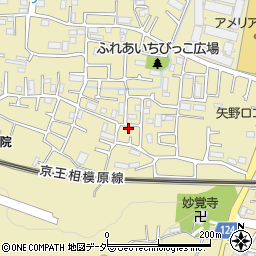 東京都稲城市矢野口2600-23周辺の地図