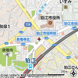 クオール薬局　狛江店周辺の地図