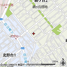 東京都八王子市絹ケ丘2丁目50-3周辺の地図