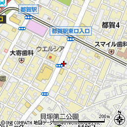 ほっかほっか亭　都賀店周辺の地図