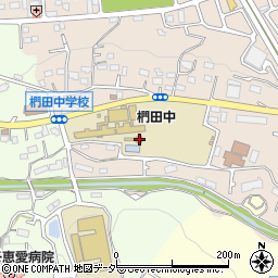 東京都八王子市椚田町157周辺の地図