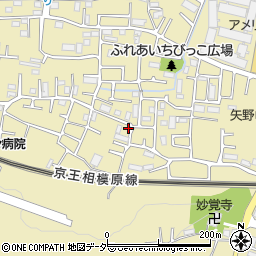 東京都稲城市矢野口2710-1周辺の地図