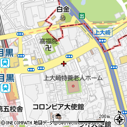 カモと天ぷら サカバカジロ 目黒店周辺の地図