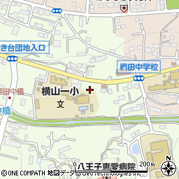 東京都八王子市館町25周辺の地図