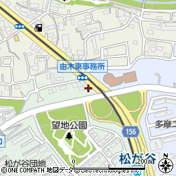 東京都八王子市松が谷43周辺の地図