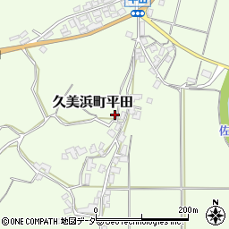 京都府京丹後市久美浜町平田697周辺の地図
