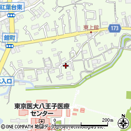 東京都八王子市館町615周辺の地図
