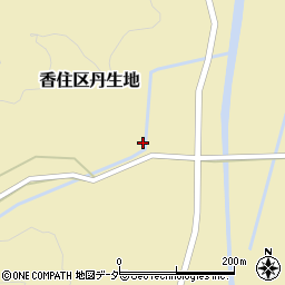 兵庫県美方郡香美町香住区丹生地300周辺の地図