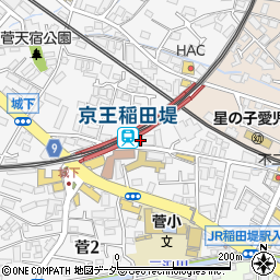 パレットプラザ　京王稲田堤店周辺の地図